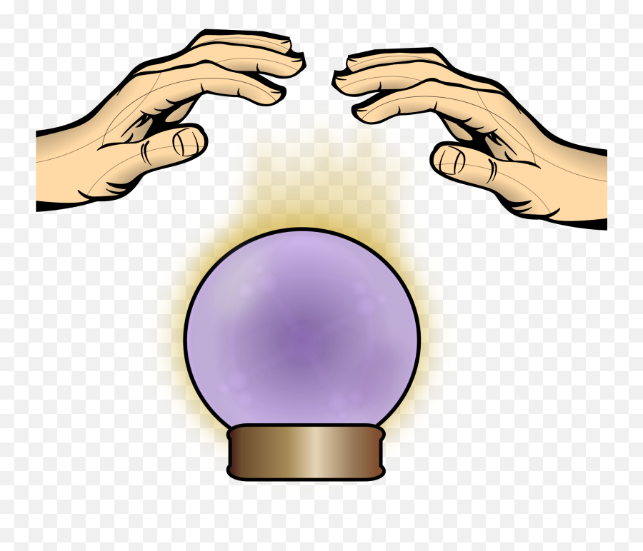 Thumbhandfinger Png Clipart - Royalty Free Svg Png Hands On A Crystal Ball Cartoon Emoji,Hand Png