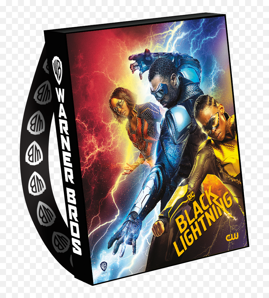 Black Lightning Sdcc 2019 Bag U2013 Fanboy Planet Emoji,Black Lightning Png