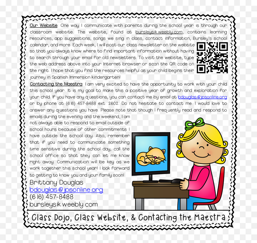 Class Dojo Class Website U0026 Contacting The Maestra Emoji,Dojo Clipart