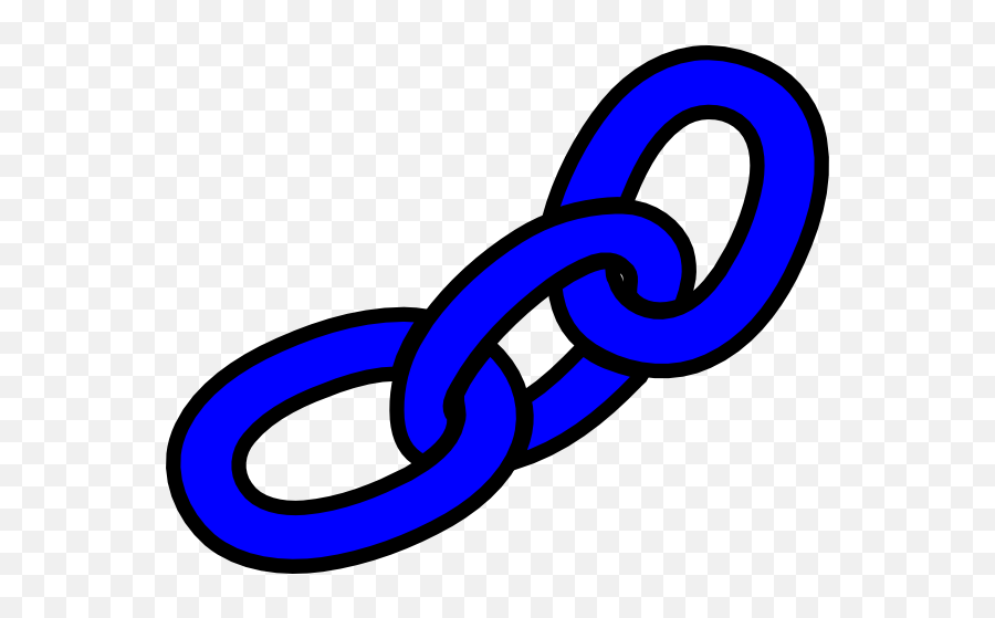Chain Clip Art At Clker - Clip Art Chain Link Emoji,Chain Clipart