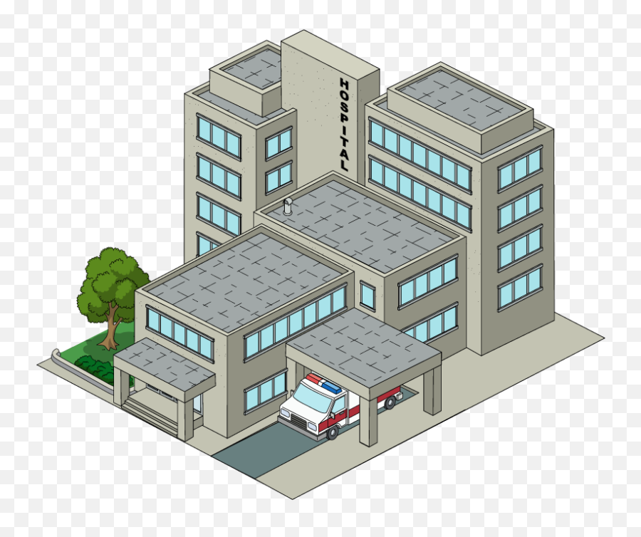 Building Background - Family Guy Hospital Emoji,Building Png