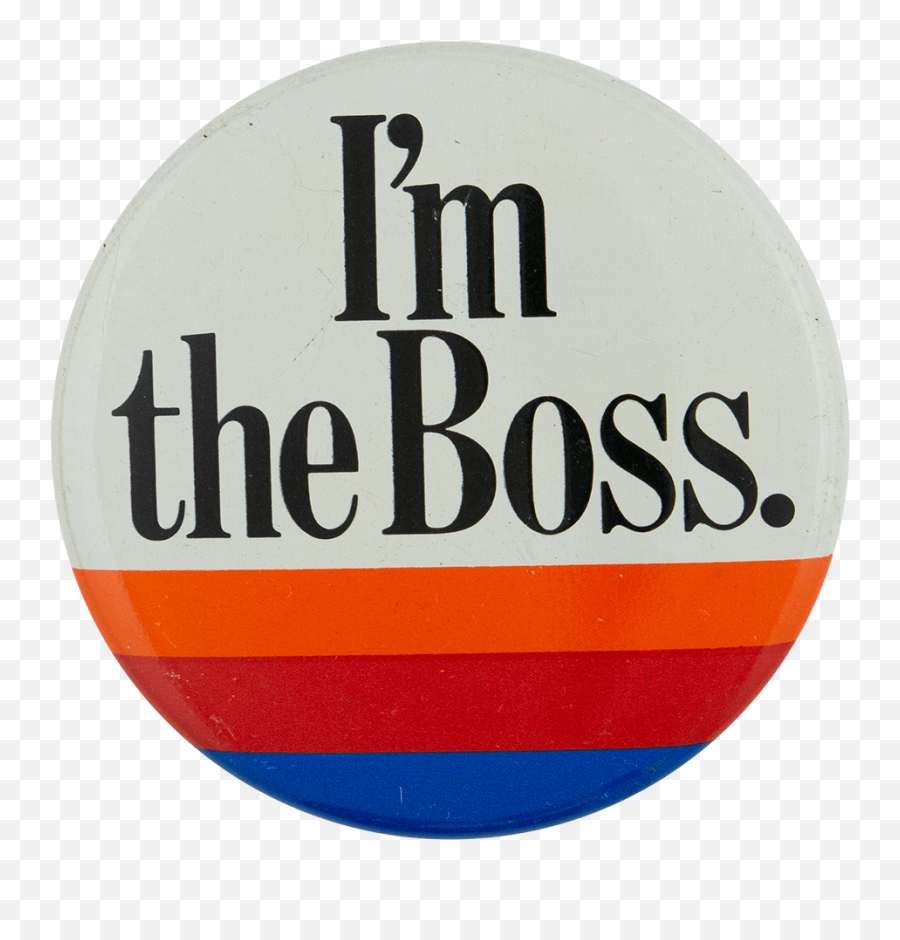 Iu0027m The Boss Busy Beaver Button Museum Emoji,Iaem Logo