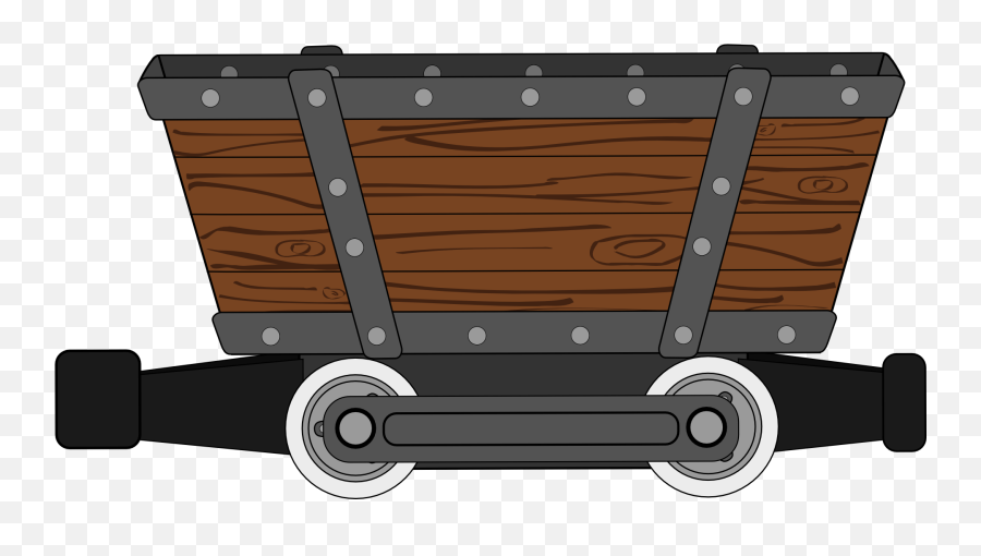Drawing Of A Freight Train Wagon Free Image - Mine Cart Png Emoji,Wagon Clipart
