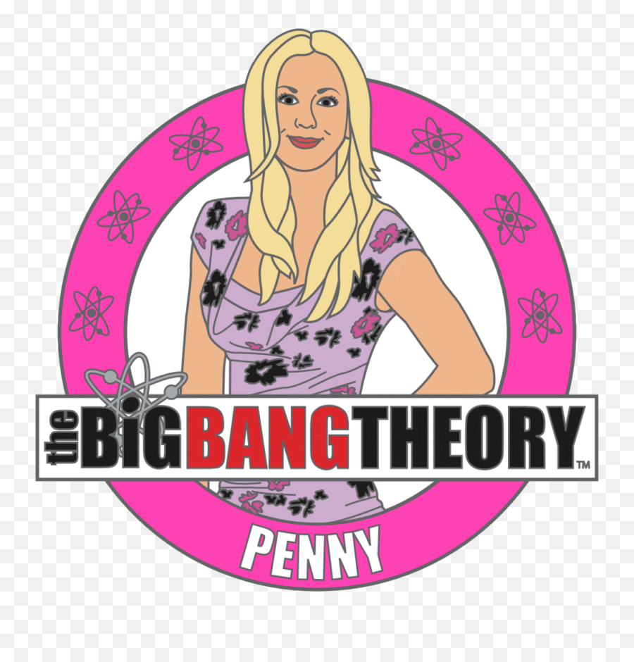 Big Bang Theory Complete 8 Pin Set - Big Bang Theory Emoji,Big Bang Theory Logo