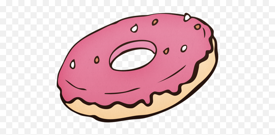 Dunkin Donuts Clipart Animated - Donuts Animated Png Animatd Donut Emoji,Donut Clipart