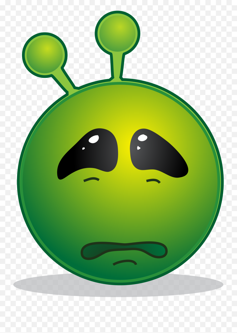 Emoji Clipart Alien Emoji Alien Transparent Free For - Chagrin Definition,Sad Emoji Png