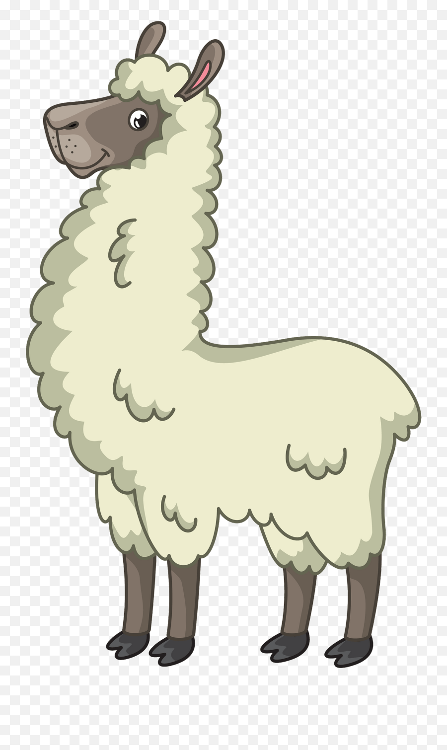Llama Clipart - Llama Clipart Png Emoji,Llama Clipart