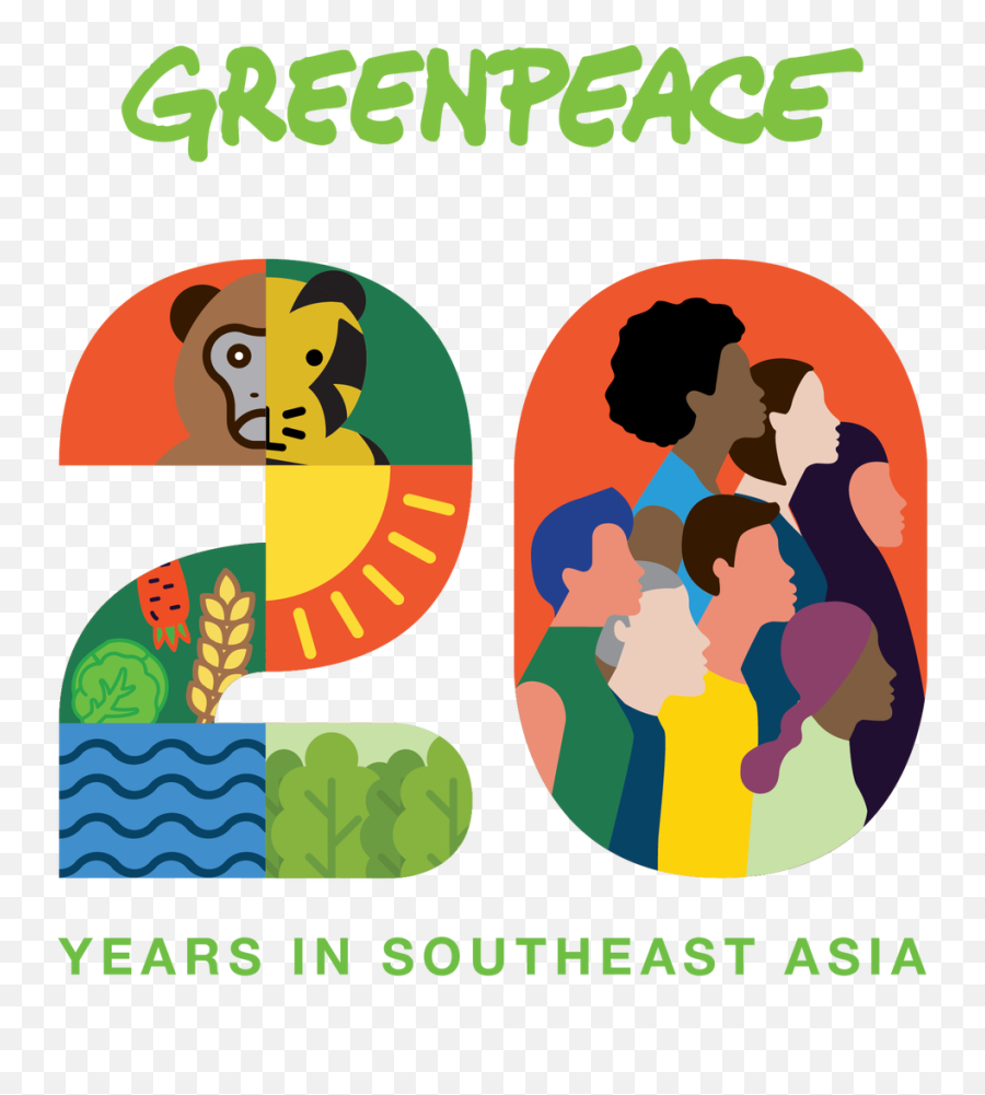 Twenty In 2020 - Asia In 20 Years Emoji,Greenpeace Logo