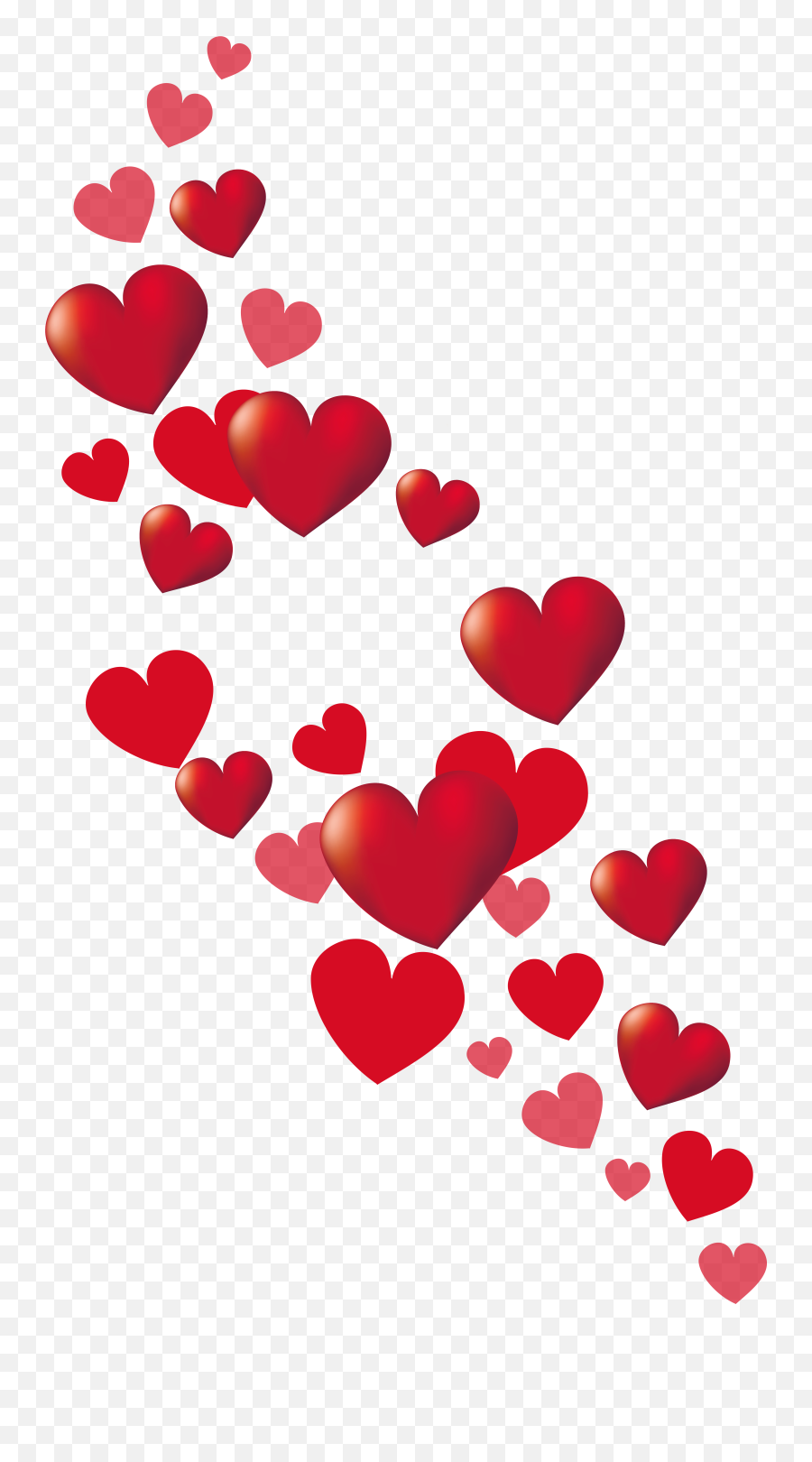 Free Little Hearts Cliparts Download - Clipart Valentine Heart Emoji,Hearts Clipart