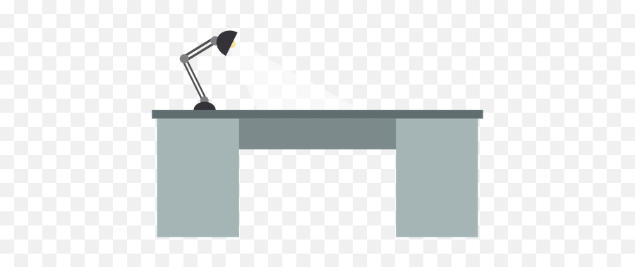 Metal Office Desk Clipart - Office Table Clipart Png Emoji,Desk Clipart
