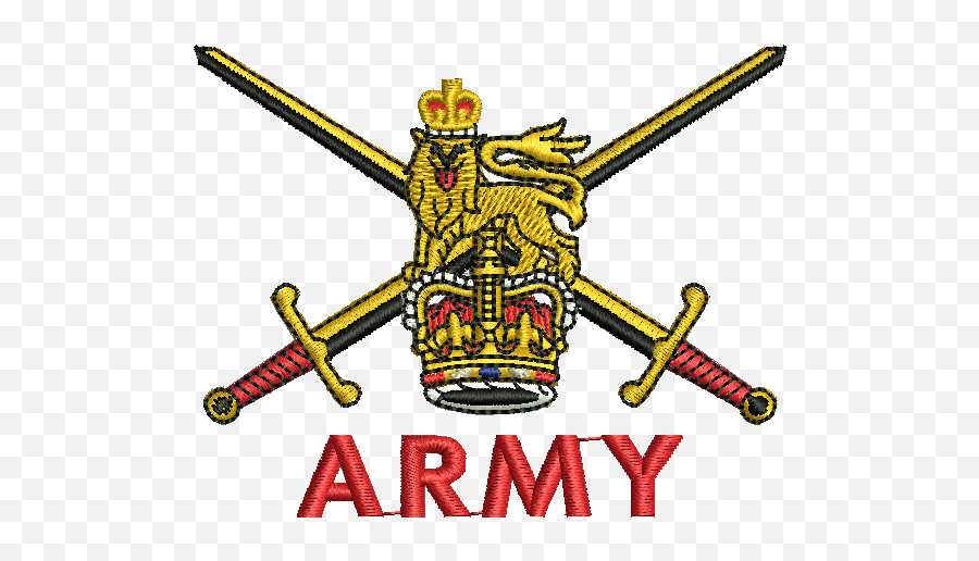 British Army - Logo U2013 Customembroidery British Army Logo Emoji,Army Logo
