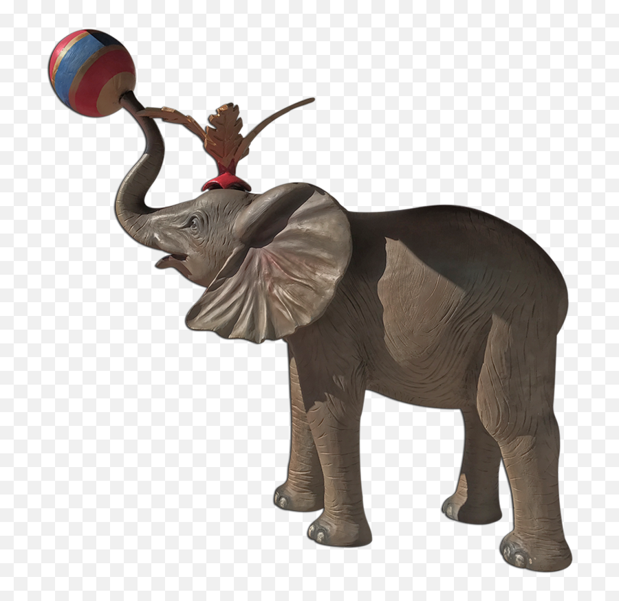 Download Hd Circus Elephant Png Svg Black And White Download - Circus Elephant Png Emoji,Elephant Png