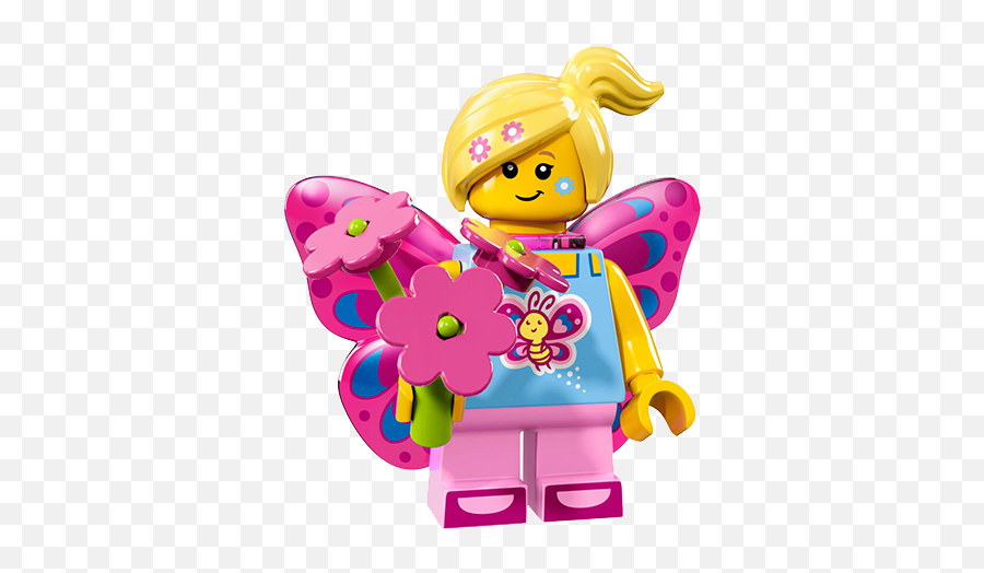 Butterfly Girl Lego Clipart Png - Transparent Lego Minifigure Clipart Emoji,Lego Clipart