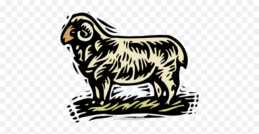 Farm Scene Sheep Royalty Free Vector Clip Art Illustration Emoji,Farm Scene Clipart