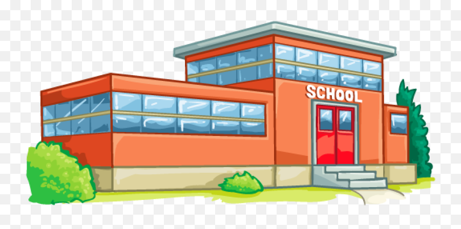 Building Picture School District - School Building Clipart Png Emoji,Building Png