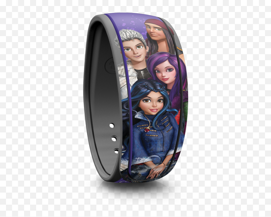 New Limited Release Magicband For The Disney Channel Show Emoji,Descendants Band Logo
