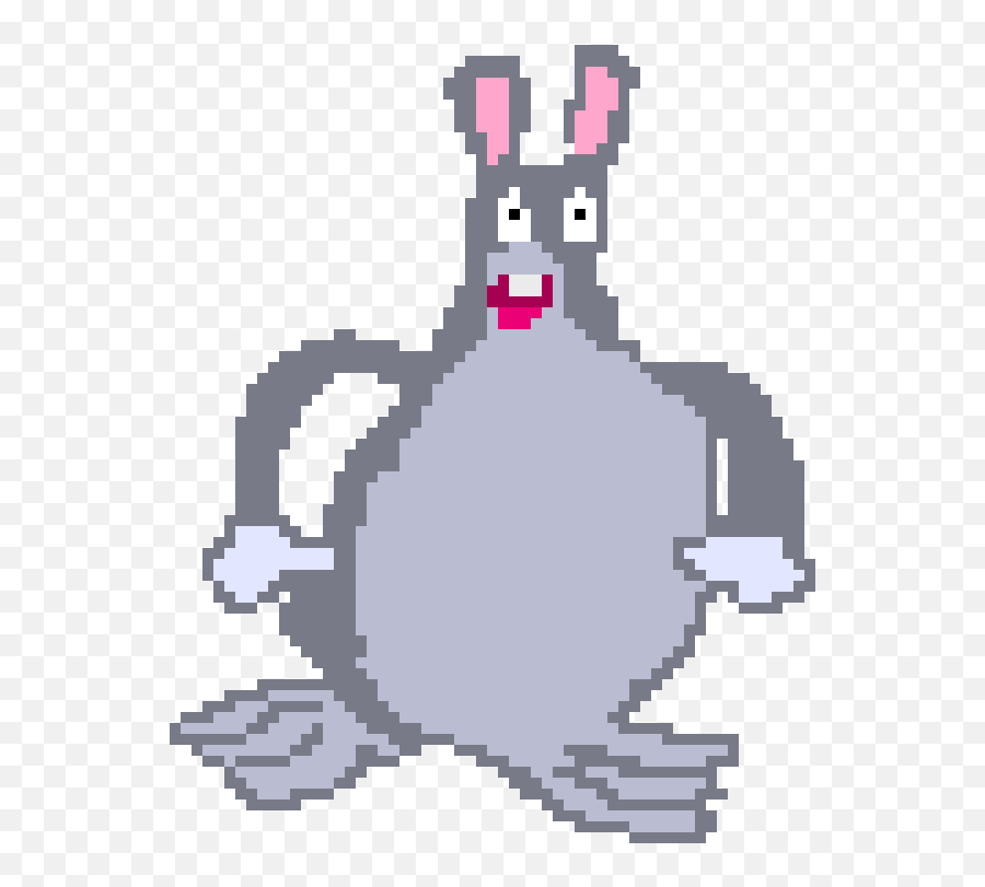 B I G C H U N G U S - Big Chungus Transparent Pixel Emoji,Big Chungus Png