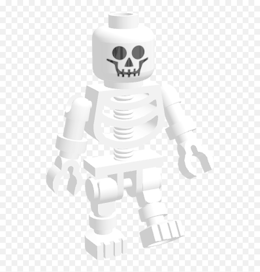 Mecabrickscom Lego Set 4072 - 1 Skeleton Fictional Character Emoji,Skeleton Transparent