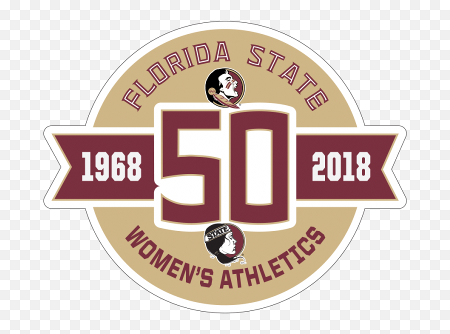 Celebrating 50 Years Of Womens Athletics - Language Emoji,Fsu Logo