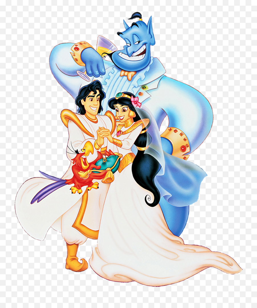 Free Japanese Wedding Cliparts - Jasmine Aladdin As Genie Emoji,Wedding Cliparts Free