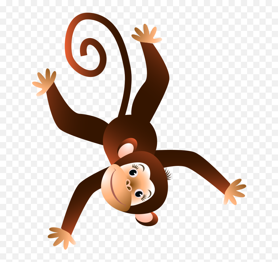 Cute Baby Chimpanzees Png U0026 Free Cute Baby Chimpanzeespng - Vector Monkey Png Emoji,Monkey Transparent Background
