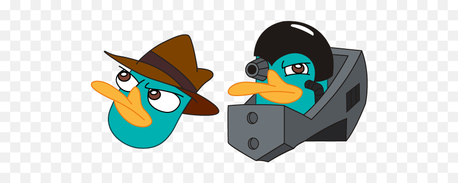 Phineas And Ferb Perry The Platypus And - Phineas And Ferb Cursor Emoji,Phineas And Ferb Logo