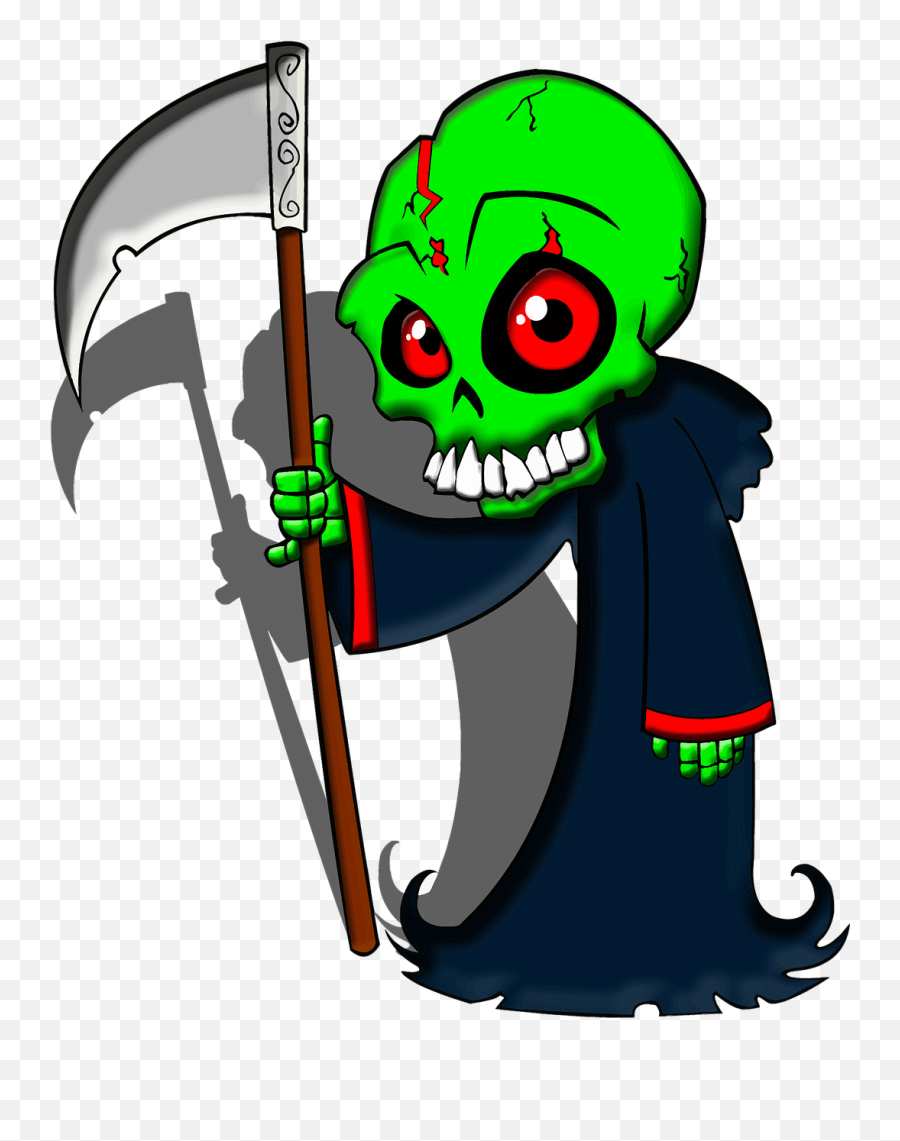 Cartoon Death Grim Reaper Png Picpng - Cartoon Grim Reaper Emoji,Grim Reaper Logo