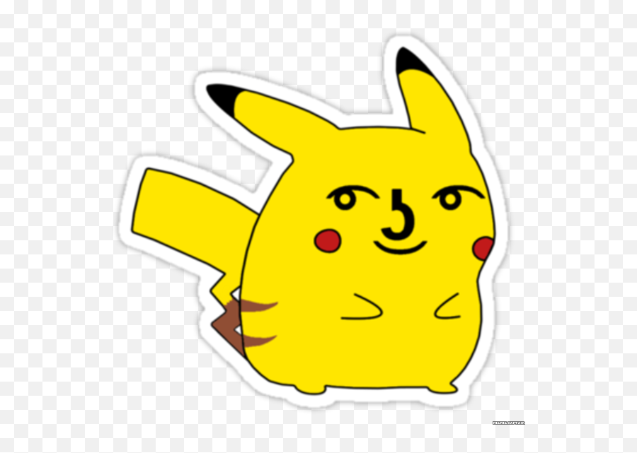 Lenny Face Pikachu Png Transparent Png - Lenny Face Emoji,Lenny Face Transparent