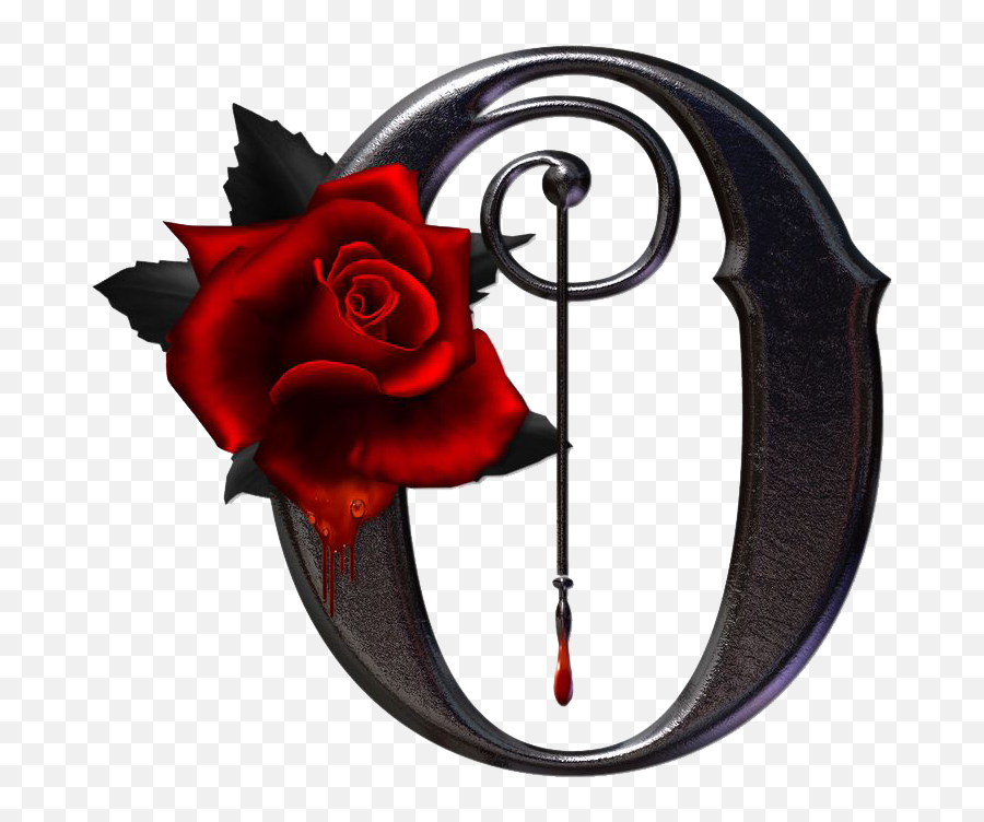 Gothic Rose Png Transparent Image Png Svg Clip Art For Web - Alfabeto Gotico Rockero Emoji,Gothic Border Png