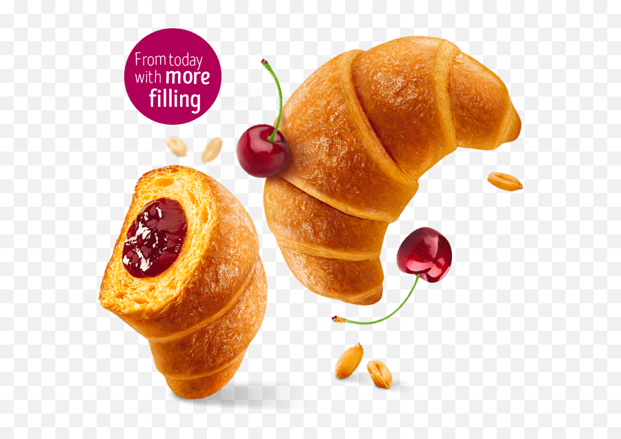 Cherry Croissants - Misura Bánh Misura Emoji,Croissant Transparent
