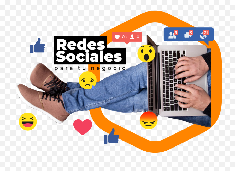 Paquete Manejo De Redes Sociales Png - Portable Network Graphics Emoji,Redes Sociales Png