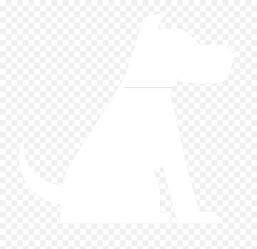 Download Hd White Dog Icon - White Dog Icon Transparent Transparent Background Dog Icon White Emoji,Phone Icon Transparent Background