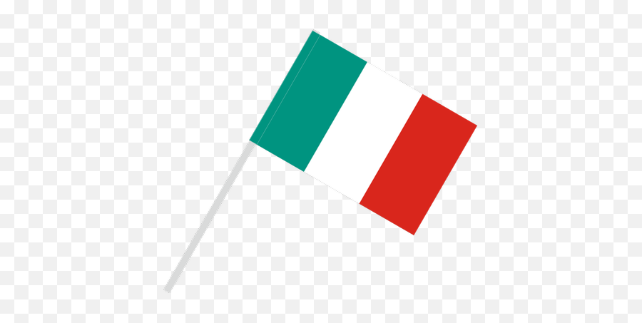 Flag With Flagpole Tunnel Emoji,Italy Flag Png
