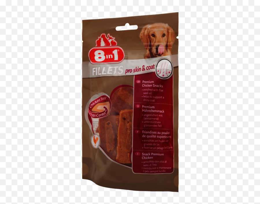 8in1 Fillets Snacks Pro Skin U0026 Coat 8in1 Emoji,Dog Treat Clipart