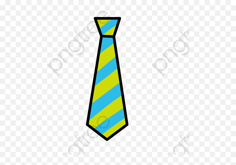 Cartoon Tie Png Clipart - Vertical Emoji,Tie Clipart
