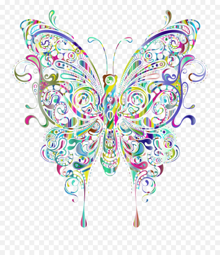 Butterfly Svg Clip Arts - Cartoon Transparent Background Emoji,Butterfly Clipart Transparent Background