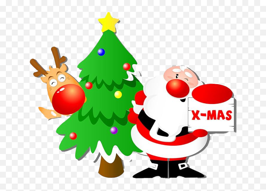 Xmas Picture Pnglib U2013 Free Png Library Emoji,Cartoon Christmas Tree Png