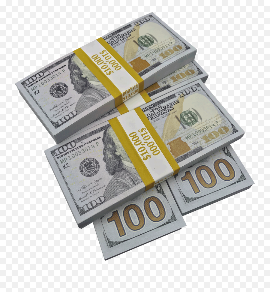 Propmoneys 5 10000 New Style Stage Money Stacks Total Of Emoji,Money Stack Transparent