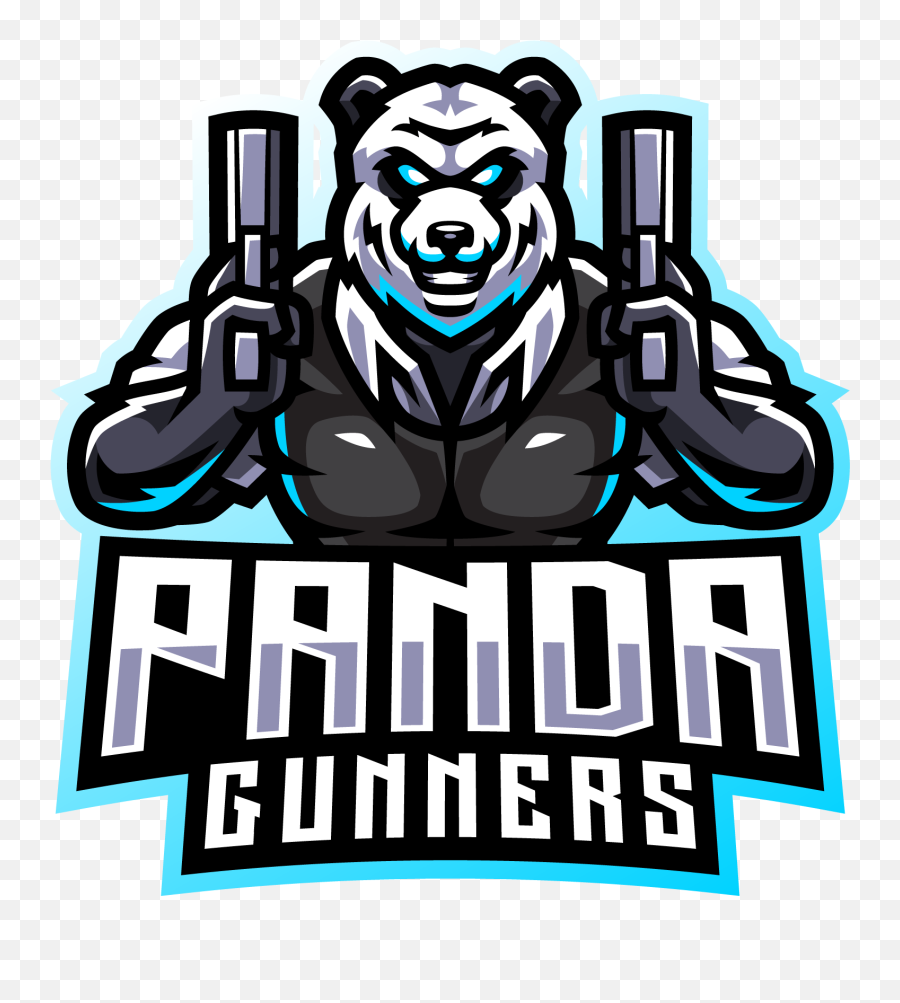 Free Panda Bear Mascot Logo U2013 Graphicsfamily - Panda Logo Emoji,Panda Logo