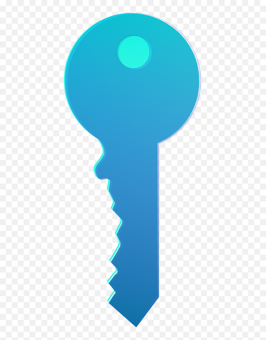 Open Science - Blue House Key Clipart Full Size Clipart Emoji,House Key Clipart