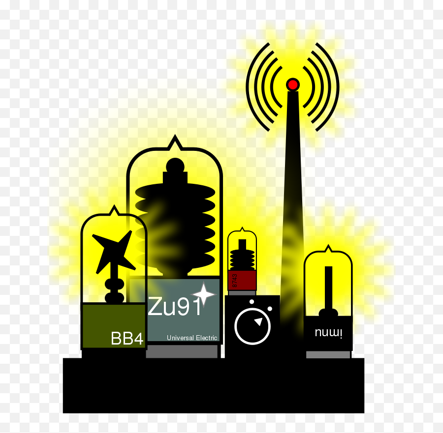 Vacuum Tubes - Ham Radio Logo Png Emoji,Vacuum Clipart