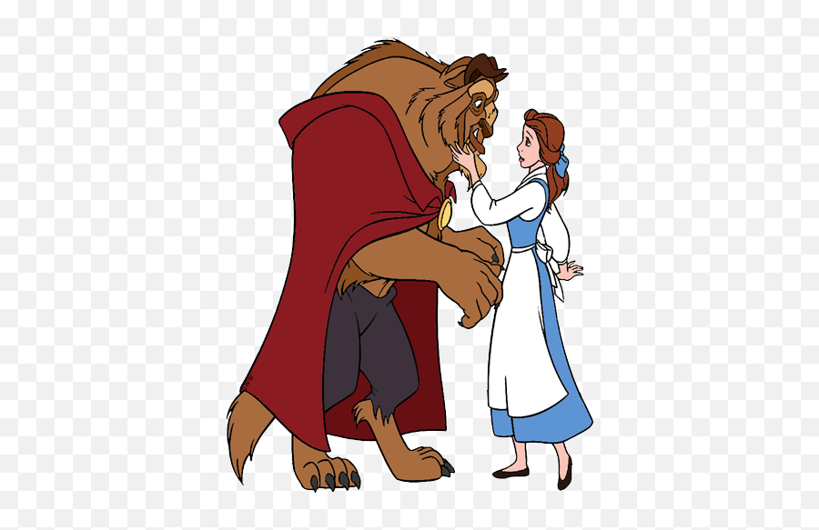 Download Beast Clipart Disney Belle - Beauty And The Beast Clipart Belle Emoji,Beauty And The Beast Clipart