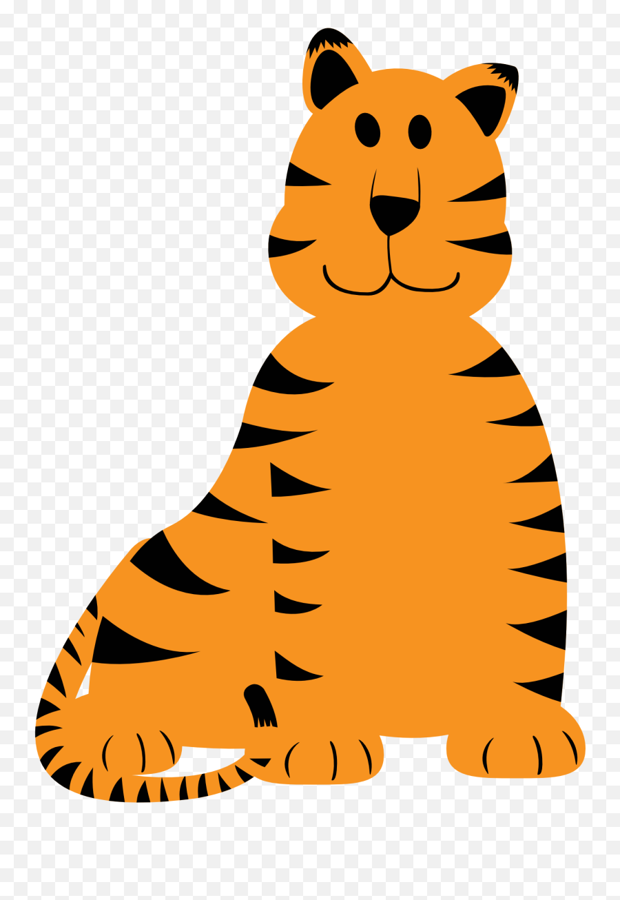 Best Baby Tiger Clipart - Tiger Toy Clip Art Emoji,Tiger Clipart