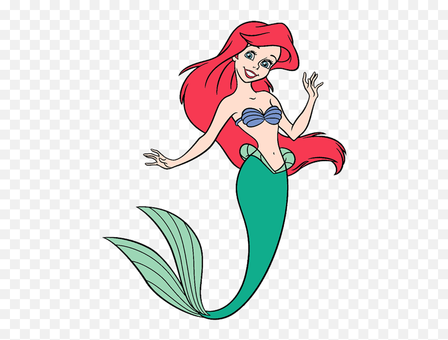 Disneys The Little Mermaid - Little Mermaid Ariel Clipart Emoji,Little Mermaid Clipart