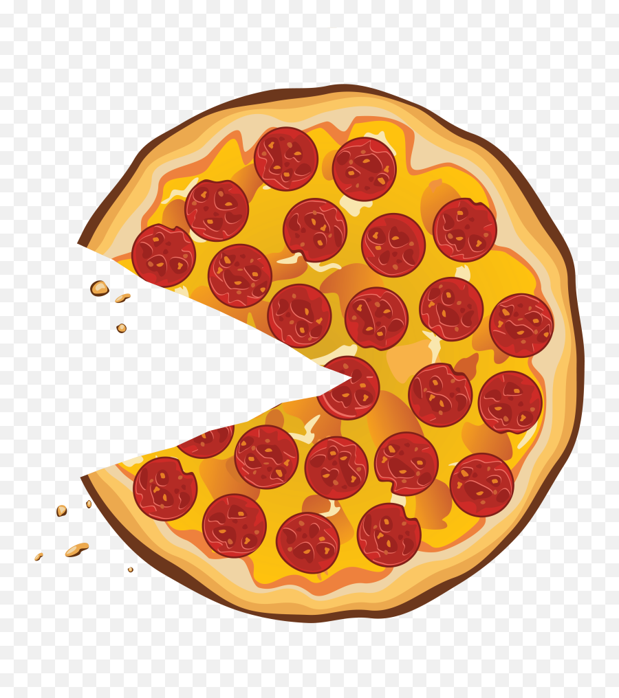 Sauce Pizza Food Meat Salami - Transparent Background Pizza Clip Art Emoji,Pizza Slice Clipart