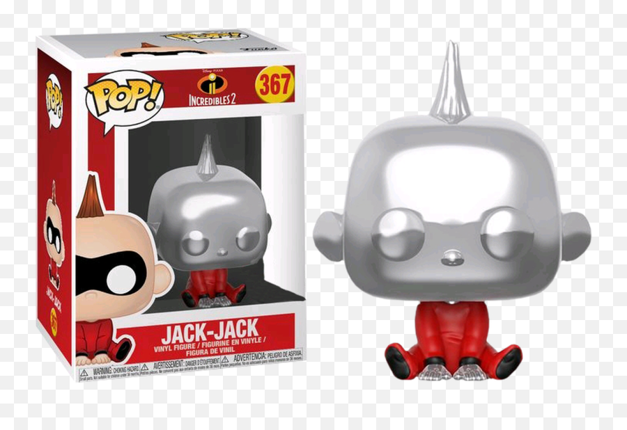 Vinyl Figure New Funko Baby In Suit Pop Jack - Jack Jack Jack Funko Pop Emoji,Incredibles 2 Logo