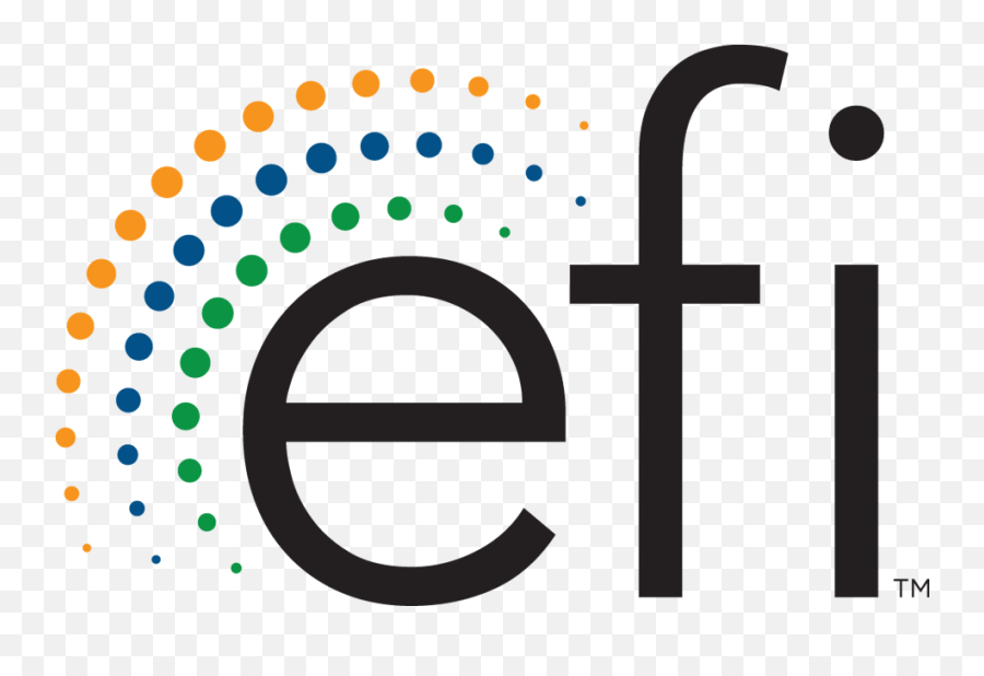 Efi - Vertical Emoji,Inc Logo