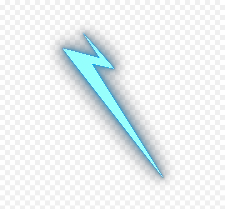4k Anime Lightning Bolt 4 - Vertical Emoji,Lightning Bolt Transparent