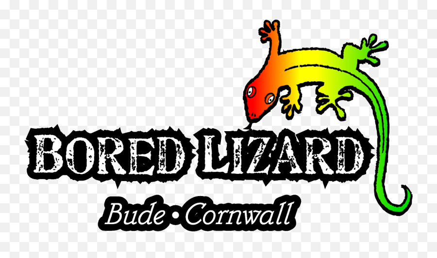 Bored Lizard Surf Shop Bude Cornwall - Language Emoji,Lizard Logo
