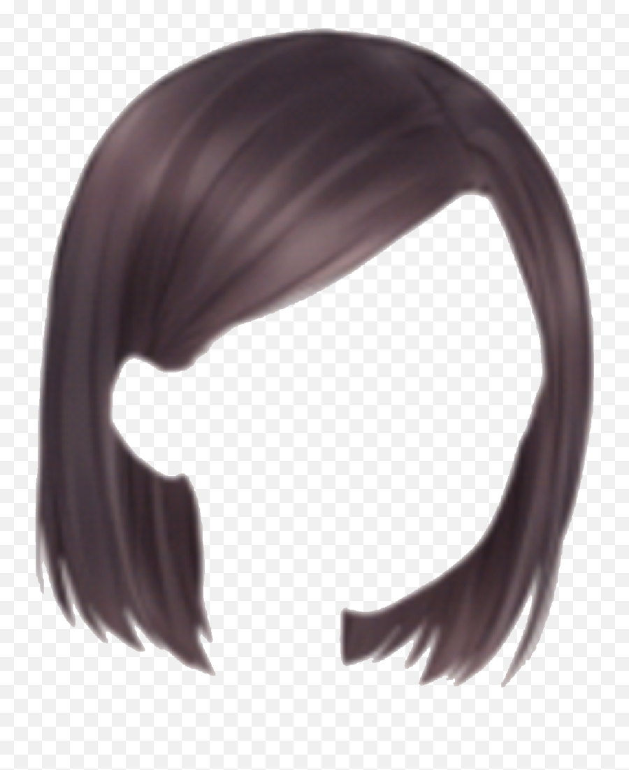 Hair Wig Png - Short Hair Clipart Png Emoji,Hair Transparent Background